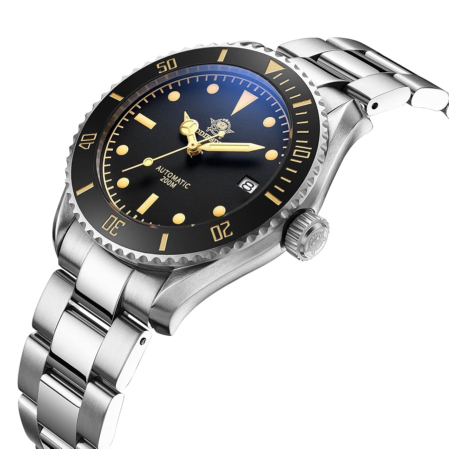 ADDIESDIVE 自動巻き ダイバー ウォッチ NH35A Amazon.com: ADDIESDIVE Men's Automatic Watch Scuba Dive 200